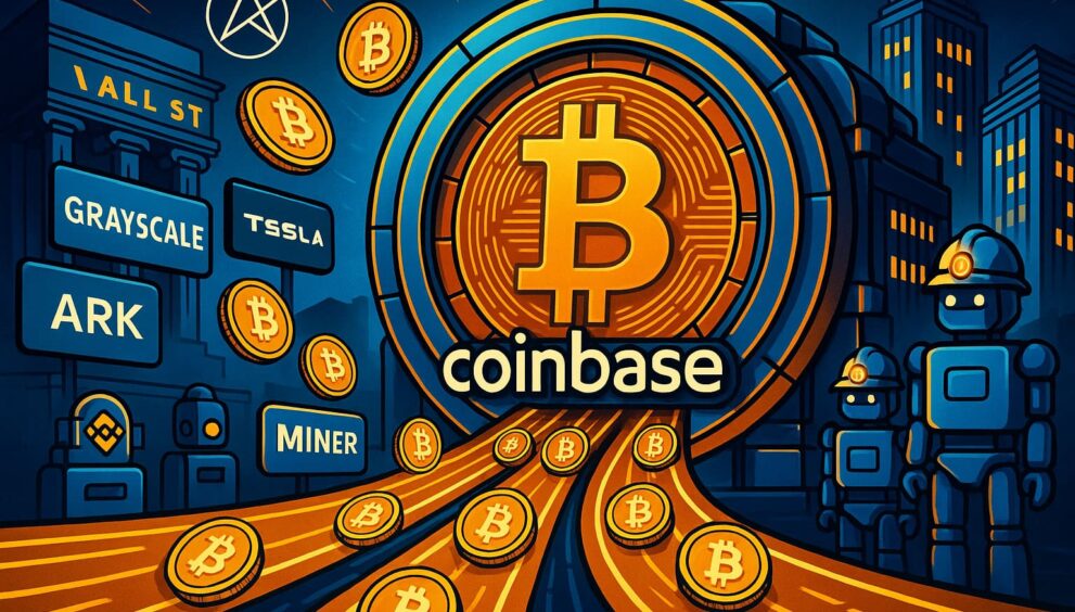Coinbase vault with nearly 3 million BTC under management from ETFs, exchanges, and institutions