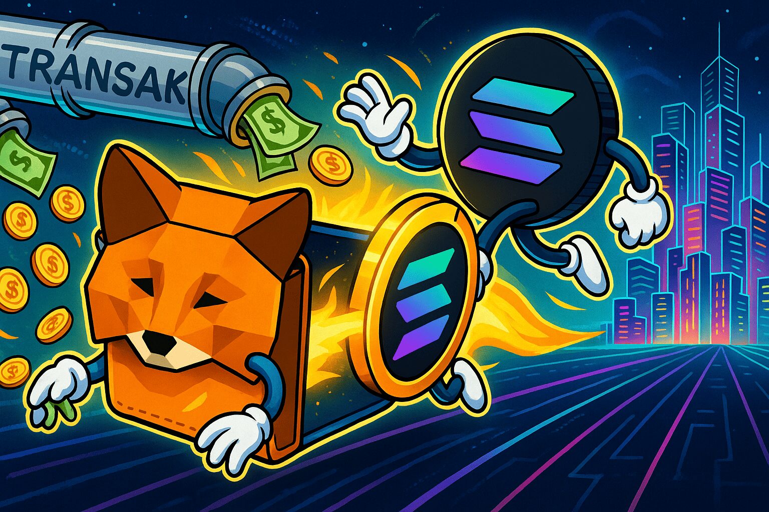 metamask-transak-solana-integration