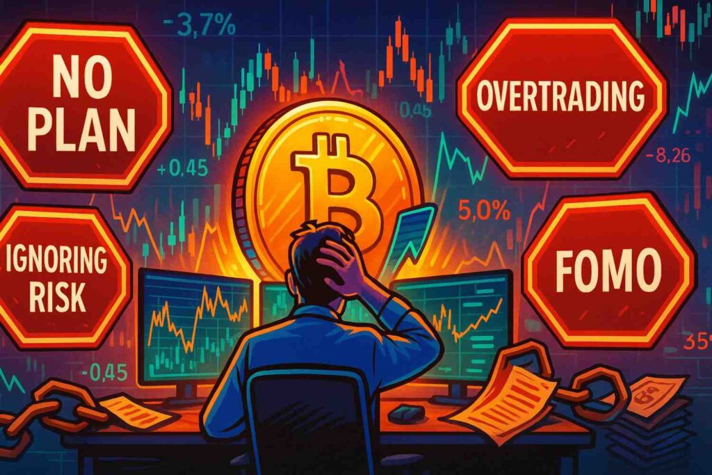 Five biggest trading mistakes every trader should avoid to protect their portfolio.