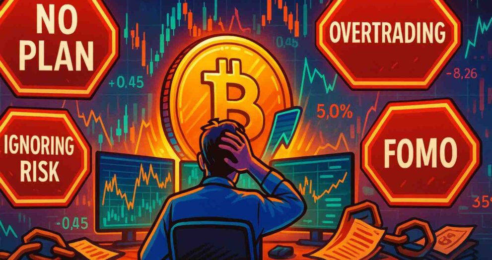 Five biggest trading mistakes every trader should avoid to protect their portfolio.