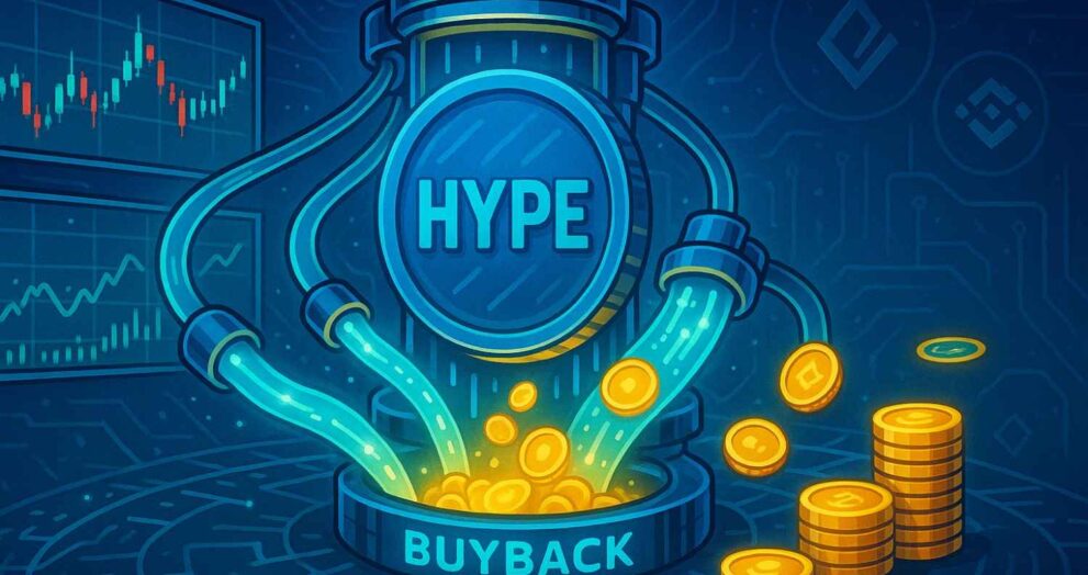 Hyperliquid generates $97.7M in fees with 97% used for $HYPE token buybacks, driving value and market dominance.