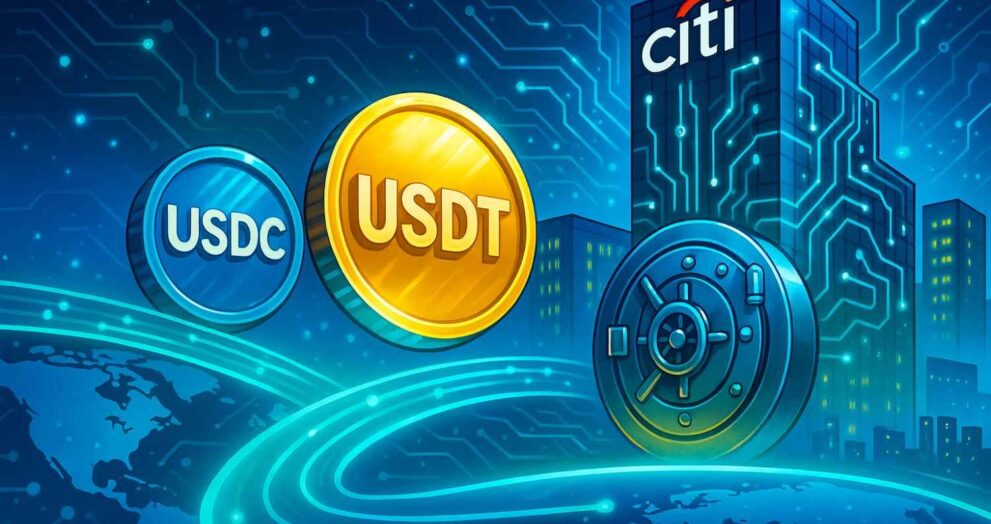 Citigroup explores stablecoin custody and blockchain payment services after U.S. GENIUS Act.