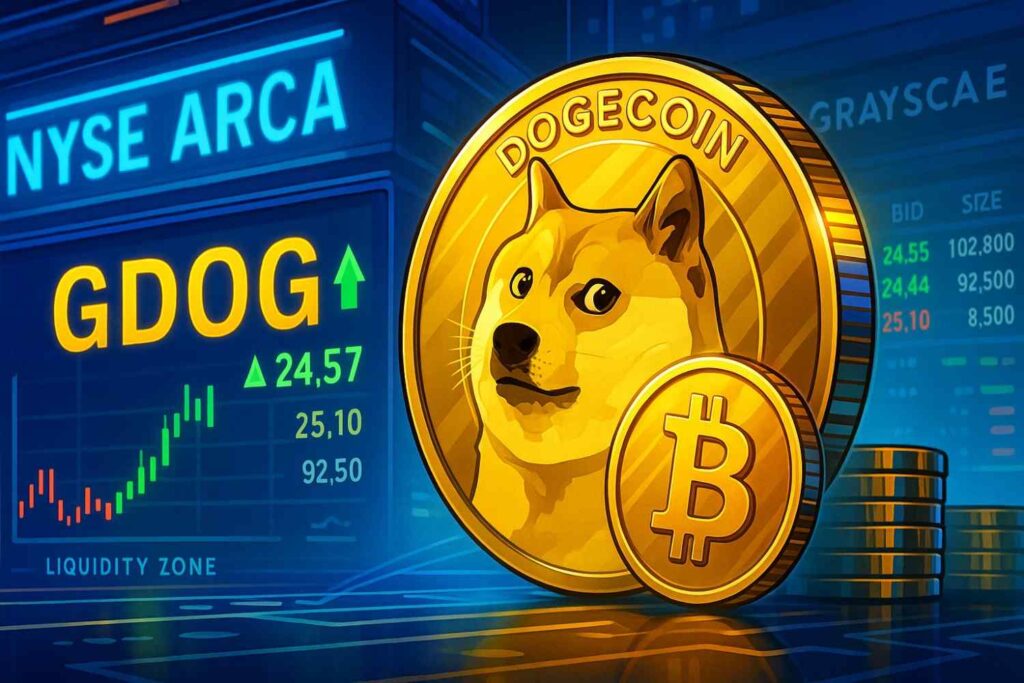 Grayscale proposes Dogecoin ETF under ticker GDOG for NYSE Arca listing.