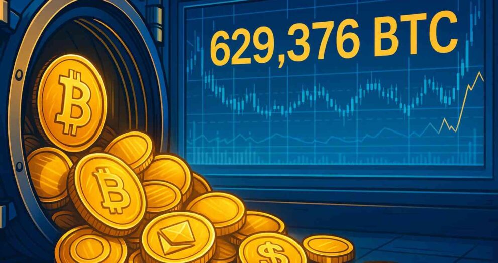 Strategy holding 629,376 BTC after new $51.4M Bitcoin purchase.