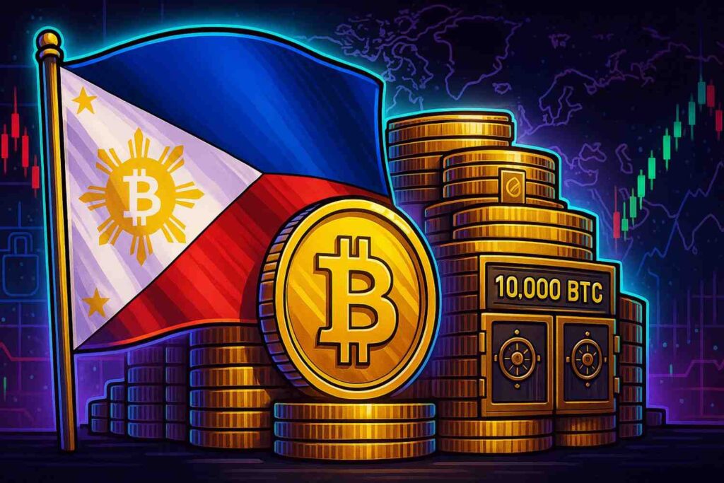 Philippines proposes Strategic Bitcoin Reserve Act to accumulate 10,000 BTC.