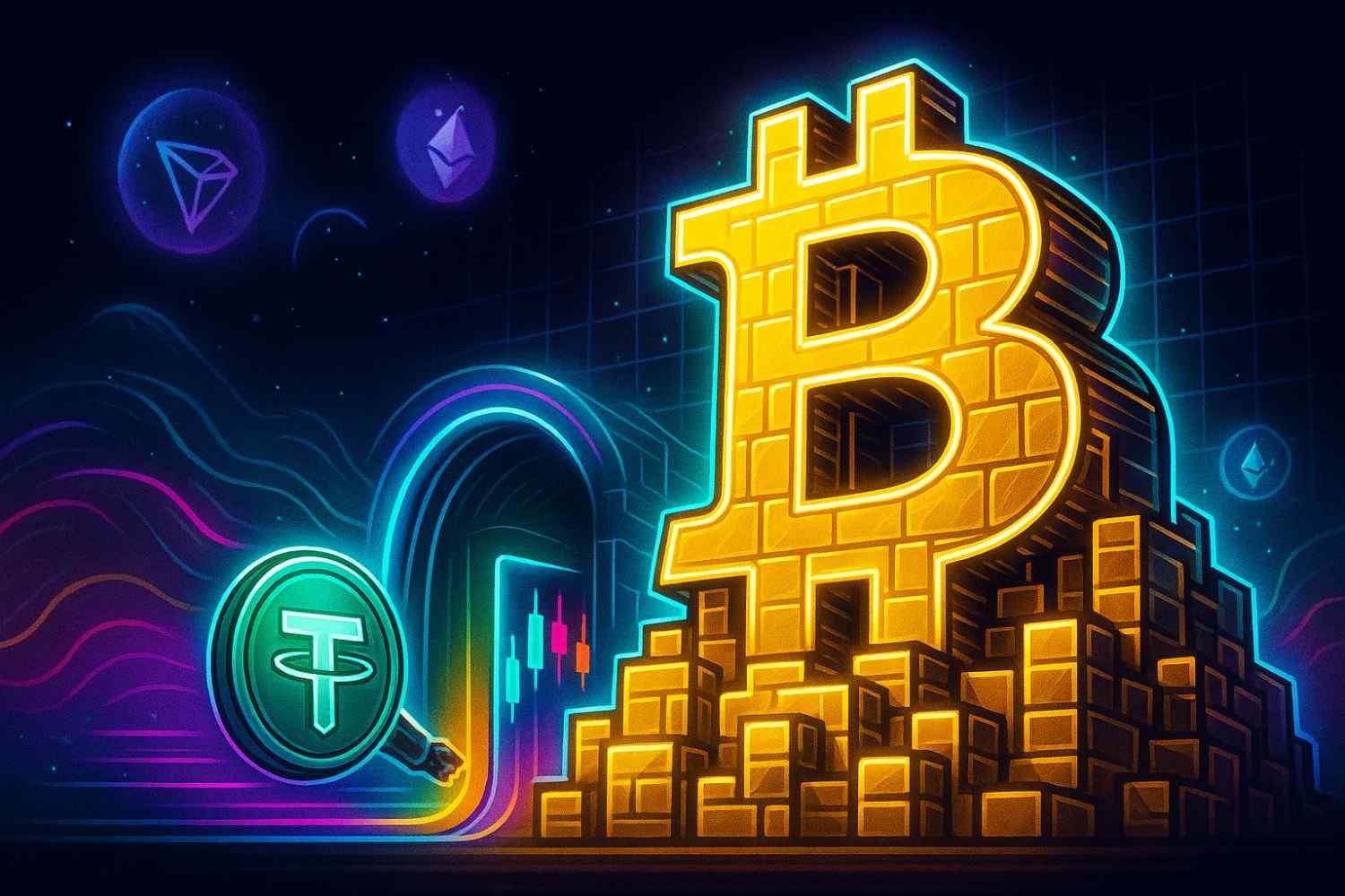Tether launches USDT natively on Bitcoin via RGB protocol, enabling private and lightweight transfers.