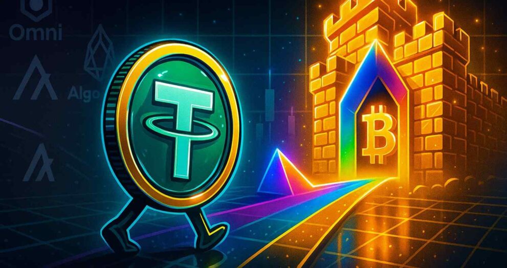 Tether ends USDT support on legacy chains while expanding to Bitcoin via RGB protocol.